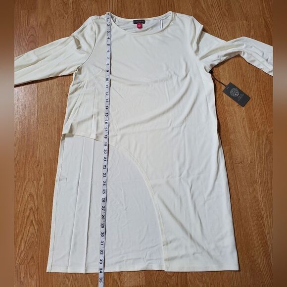 Vince Camuto High/Low Cutout Long Sleeve Tunic sz Med - Picture 9 of 11